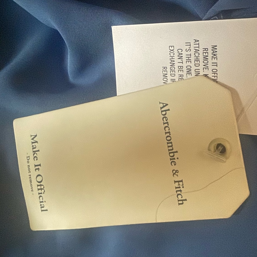Abercrombie & Fitch Blue Dress - Picture 7 of 8